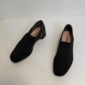 Naot Womens Black Leather Slip On Comfort Shoes Size 40 US 9–9.5 Made In Israel